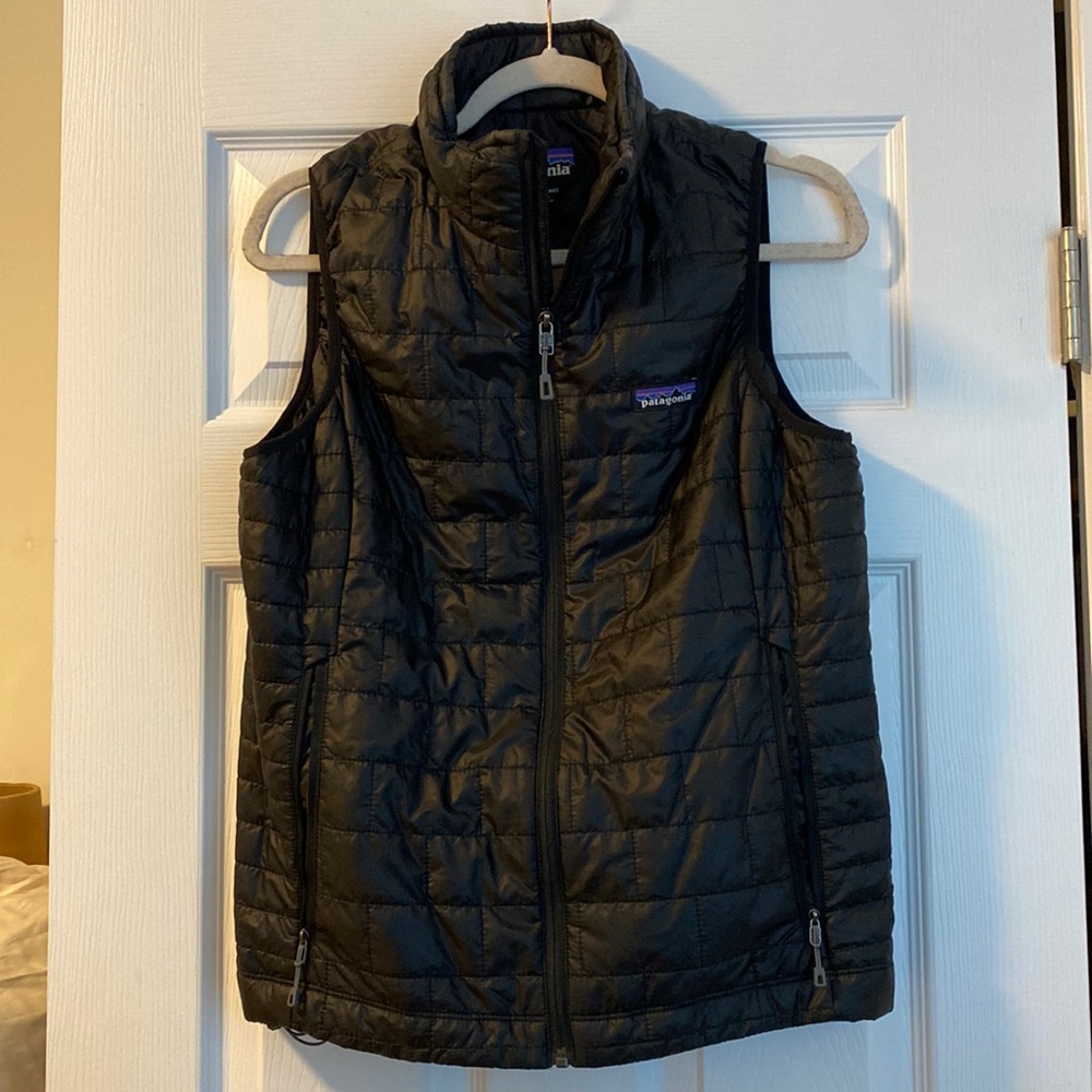 Patagonia nano puff vest black